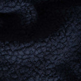 Giacca Pile Uomo Lana Rigenerata Uomo Richard - Rifò Lab Moda circolare made in Italy 
Blu Notte