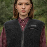 Fleeceweste aus recycelter Wolle Unisex Andrew 