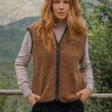 Gilet Pile Donna Uomo Lana Riciclata Andrew - Rifò Lab Moda circolare made in Italy
Beige Sughero
