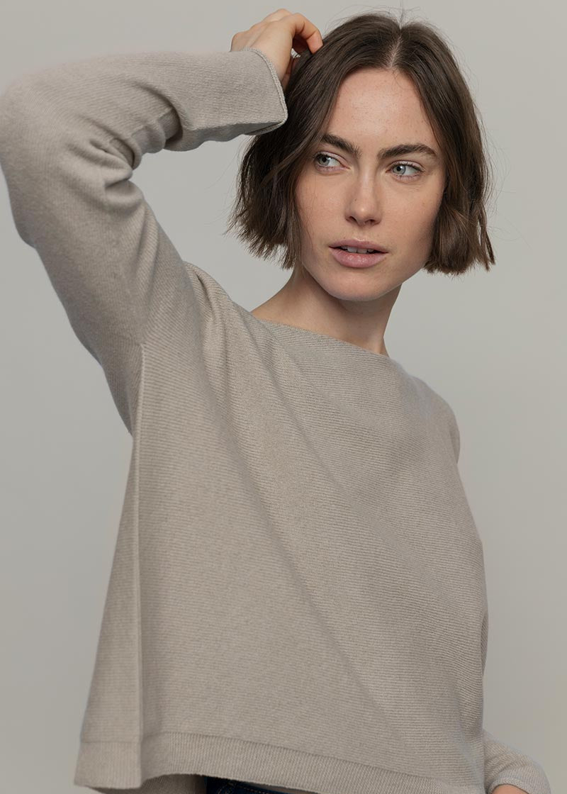 Maglia Donna Light Cashmere Rigenerato Silvia - Rifò Lab Moda circolare made in Italy