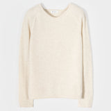 Maglia Donna Lana Extrafine Riciclata Francesca  - Rifò Lab Moda circolare made in Italy 
Beige Papiro
Maglione da donna in 100% lana extrafine riciclata blu, solo 170 gr, traspirante e leggero come una seconda pelle. Scegli la moda made in Italy di Rifò!