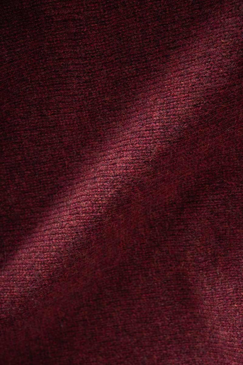 Maglia Scollo a Barca Donna Cashmere Silvia Rosso - Rifò