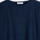 Maglia Scollo a Barca Donna Cashmere Silvia Blu - Rifò