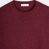 Maglia Girocollo Cashmere Rigenerato Uomo Rosso - Rifò