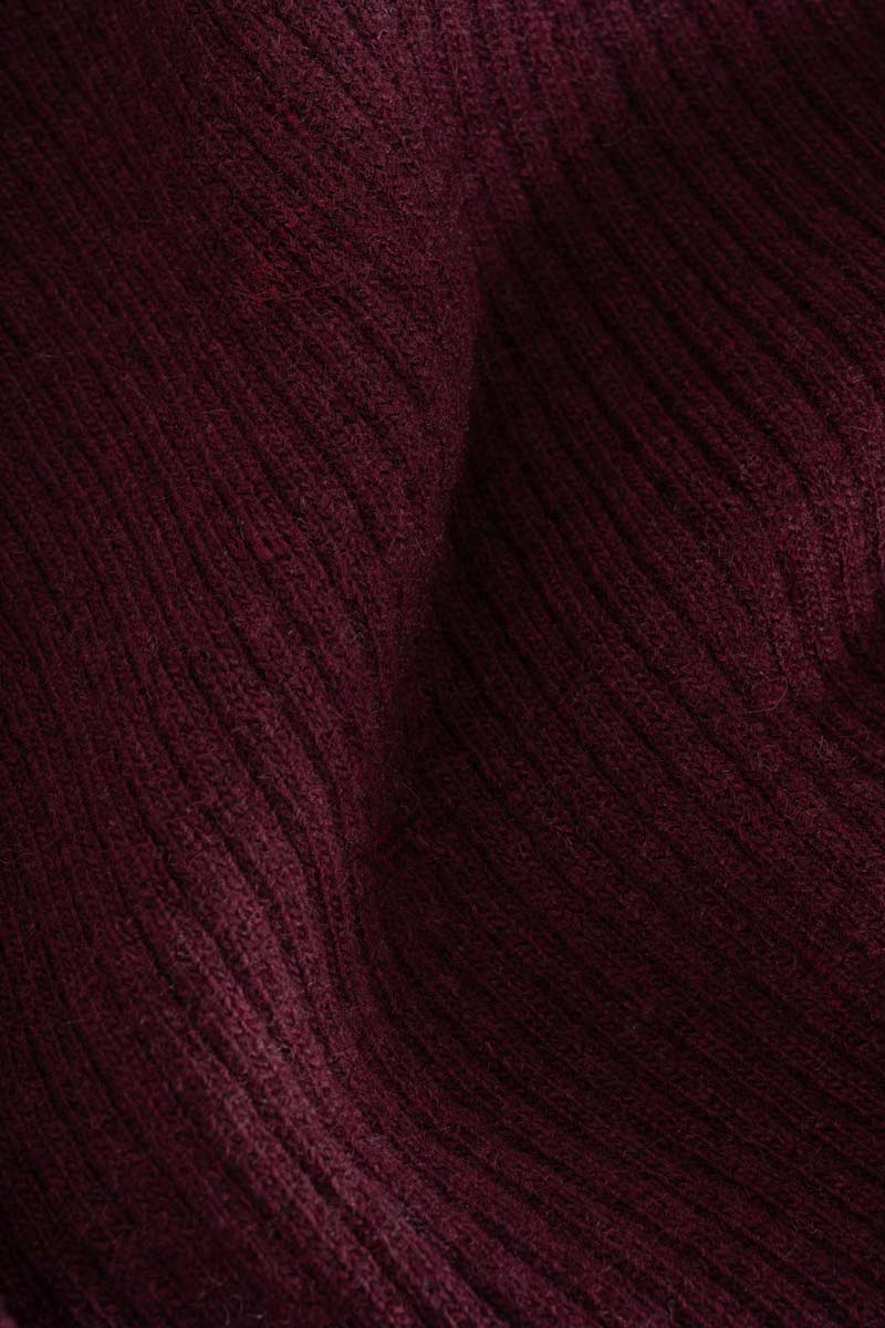 Cardigan con Bottoni Donna Lana Extrafine Sonia  - Rifò Lab Moda circolare made in Italy
Viola Uva