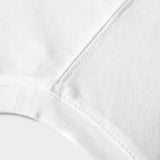 t shirt bianca cotone organico e cotone rigenerato 100% made in Italy