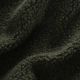 Giacca Pile Uomo Lana Rigenerata Uomo Verde - Rifò Lab Moda circolare made in Italy 