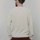 Maglioncino Uomo Lana Extrafine Maglia Girocollo Massimo - Rifò Lab Moda circolare made in Italy
Beige Papiro