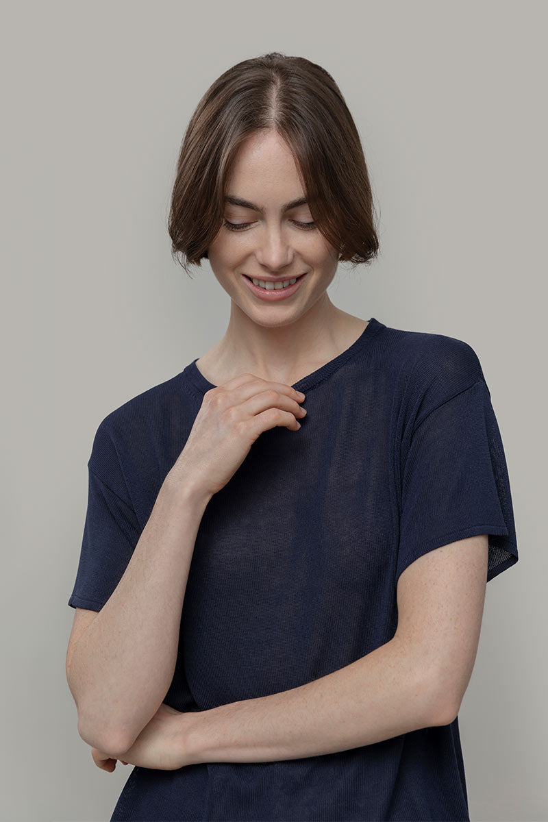 T-Shirt Donna Viscosa Virginia Rifò Lab