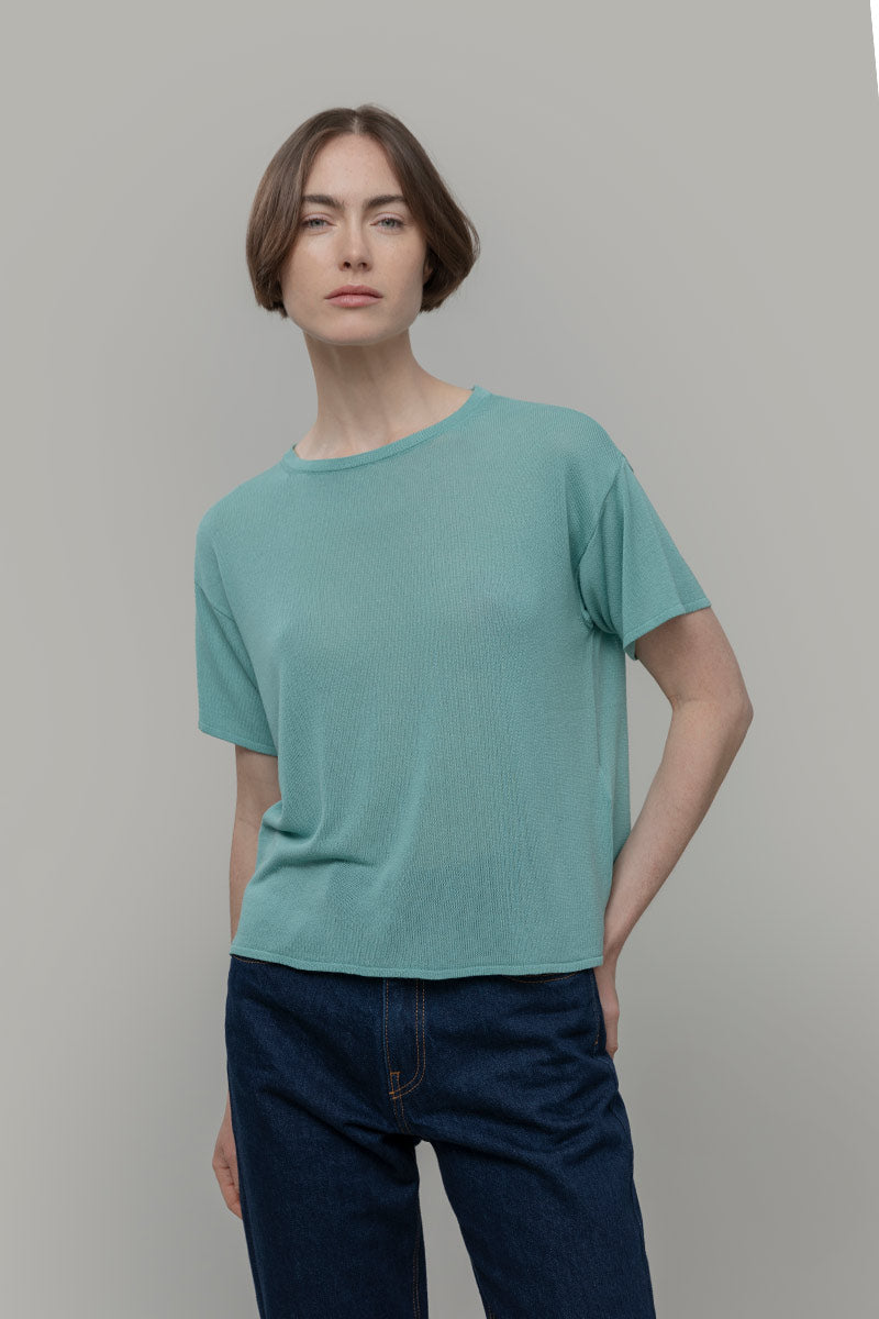 T-Shirt Donna Viscosa Virginia Rifò Lab