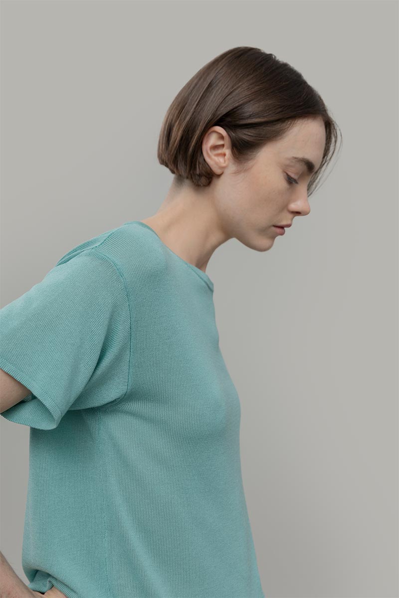 T-Shirt Donna Viscosa Virginia Rifò Lab